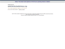 Tablet Screenshot of keratosispilarisnyc.org